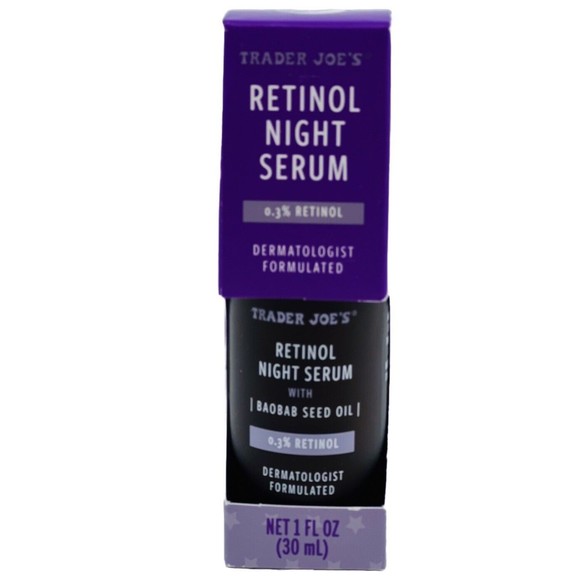 Trader Joe’s Skincare 100% Argan Oil Retinol Night Hyaluronic Moisture Boost SET - Picture 4 of 6